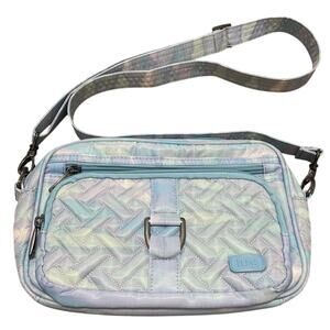 Lug Carousel Convertible Crossbody / Belt Bag – Blue Mystic Seaglass